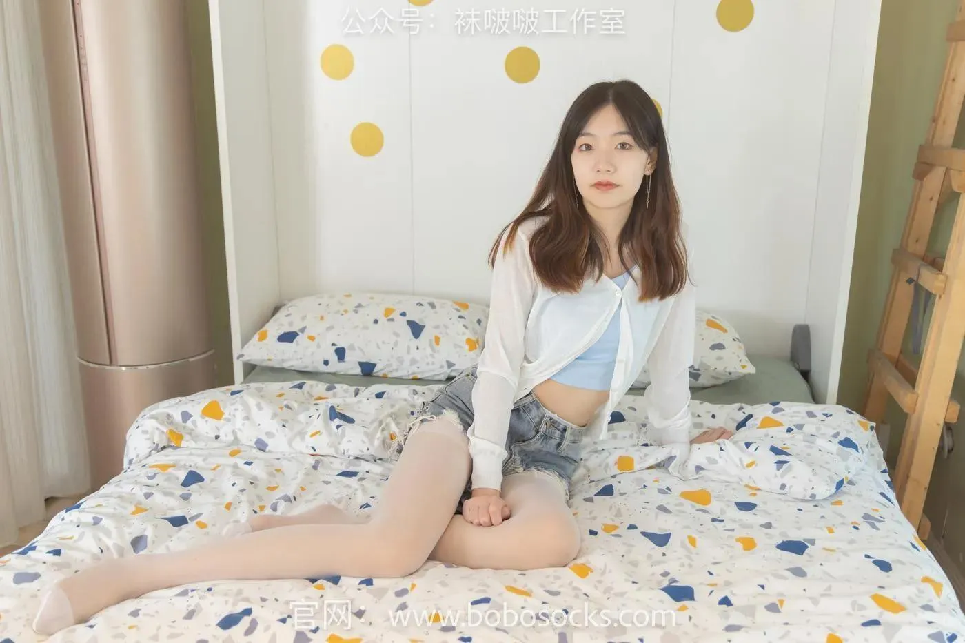 [BoBoSocks袜啵啵]NO.102 小甜豆-板鞋、白丝 [140P]插图8